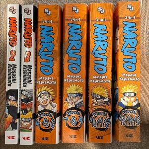 Naruto Manga Volumes 2-15